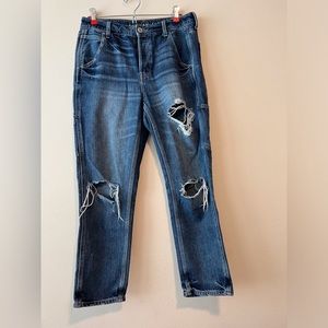 AE distressed carpenter Jean
